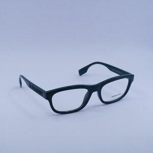 Burberry BE2385U 4038 Eyeglasses Green 56mm Rectangle Frame